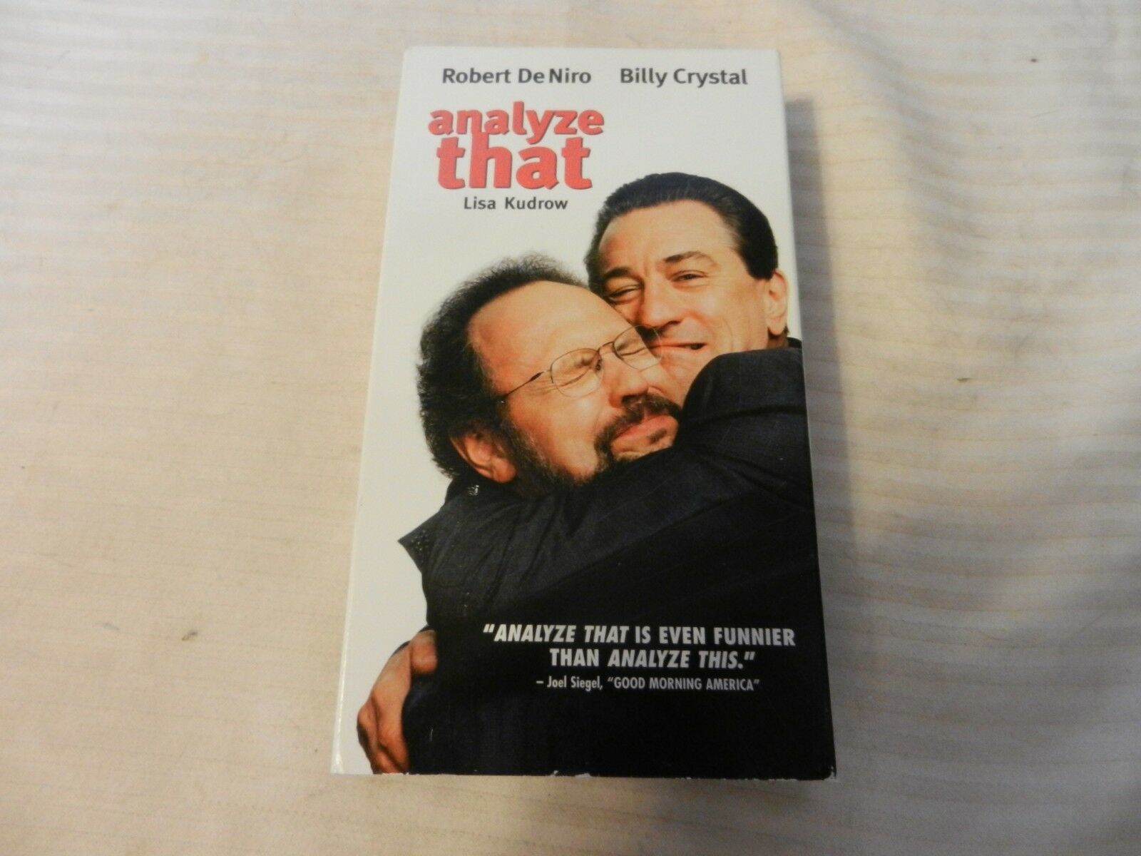 Analyze That (VHS, 2003) Robert DeNiro, Billy Crystal - VHS Tapes