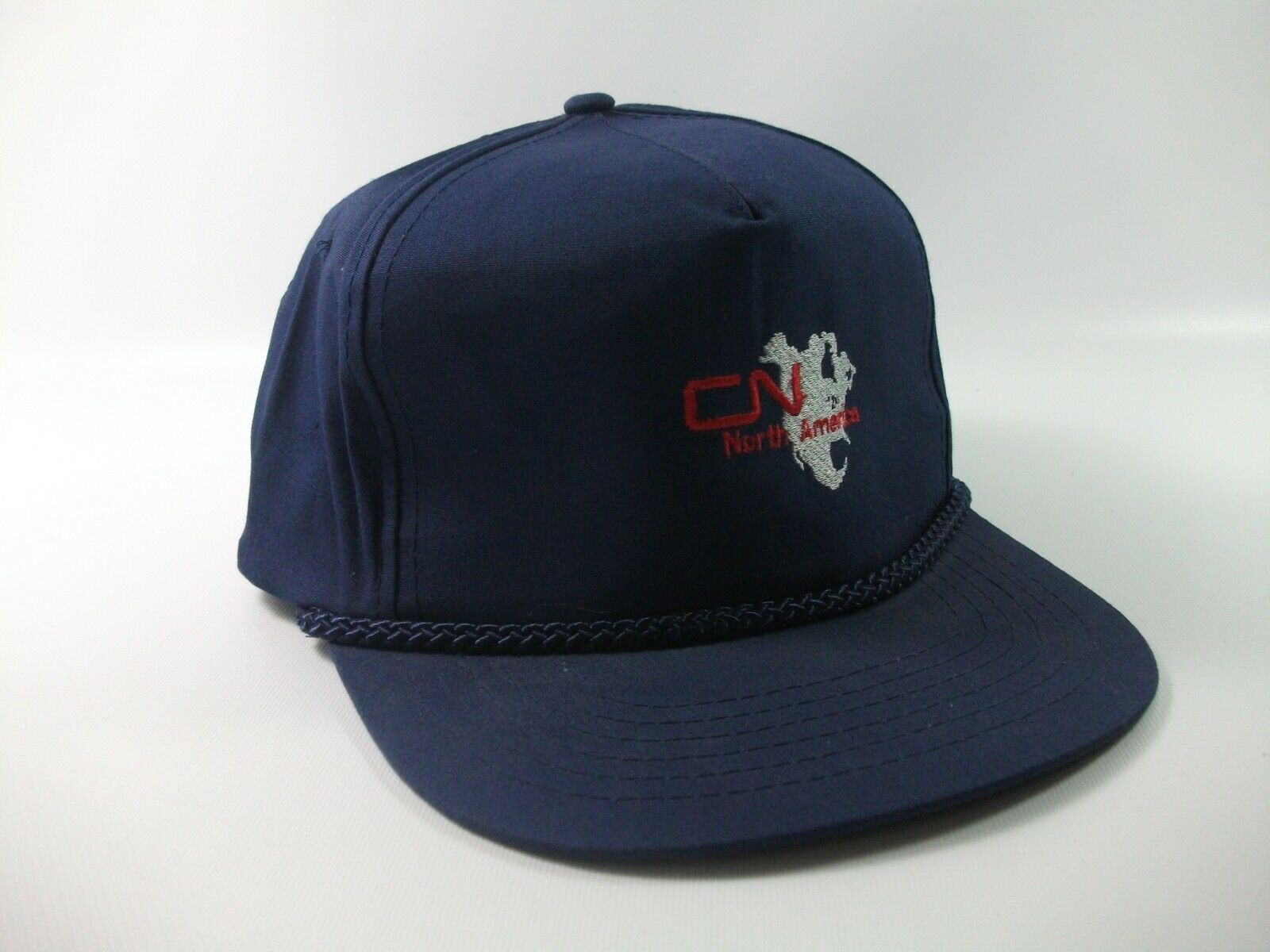 CN North America Train Rail Hat Blue Strapback Baseball Cap - Men's ...
