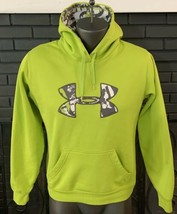 Under Amour Hoodie Sweatshirt  Lime Green Boys Youth M - $12.99