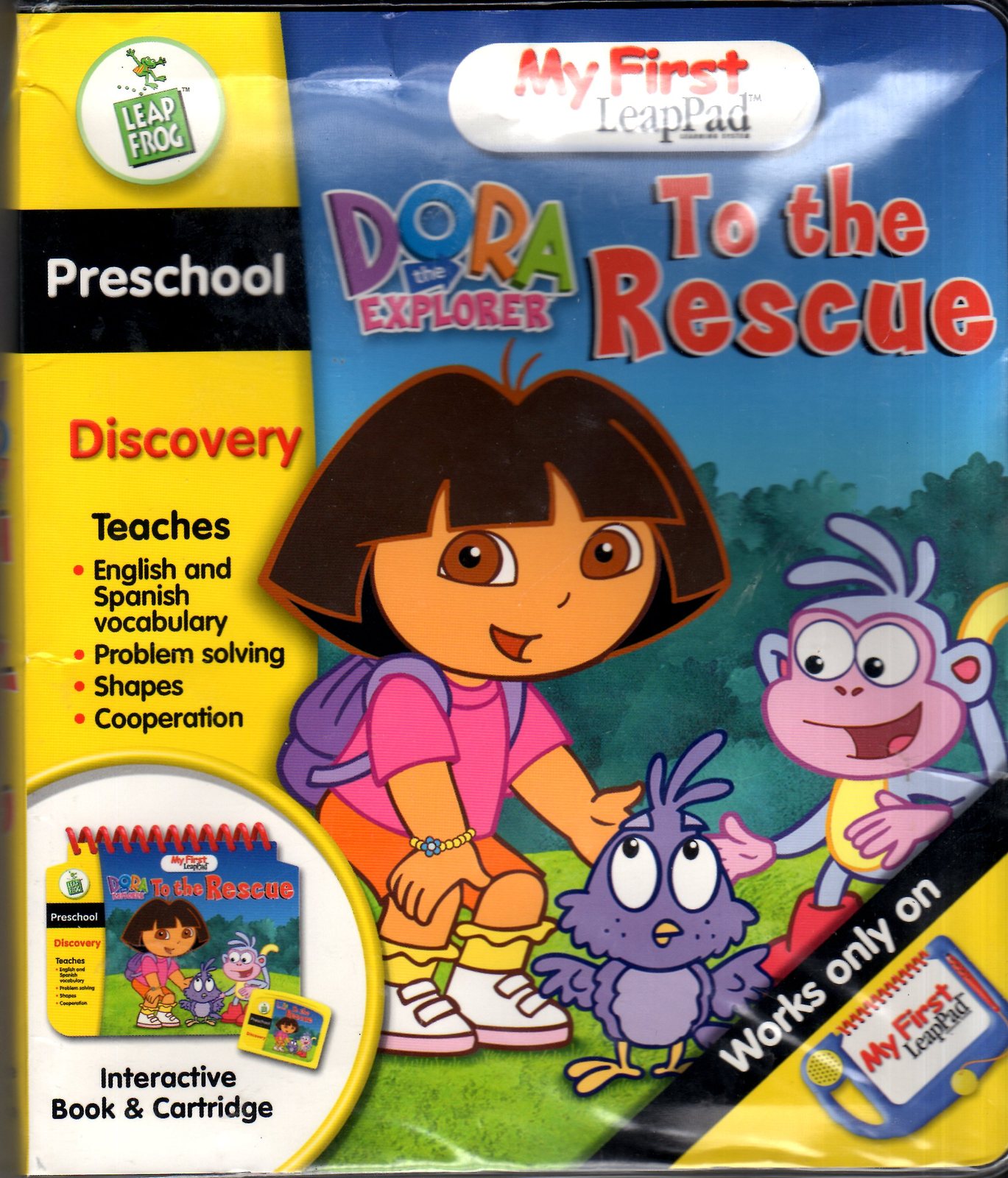 LeapFrog - My First LeapPad -Dora The Explorer To The Rescue - Game ...