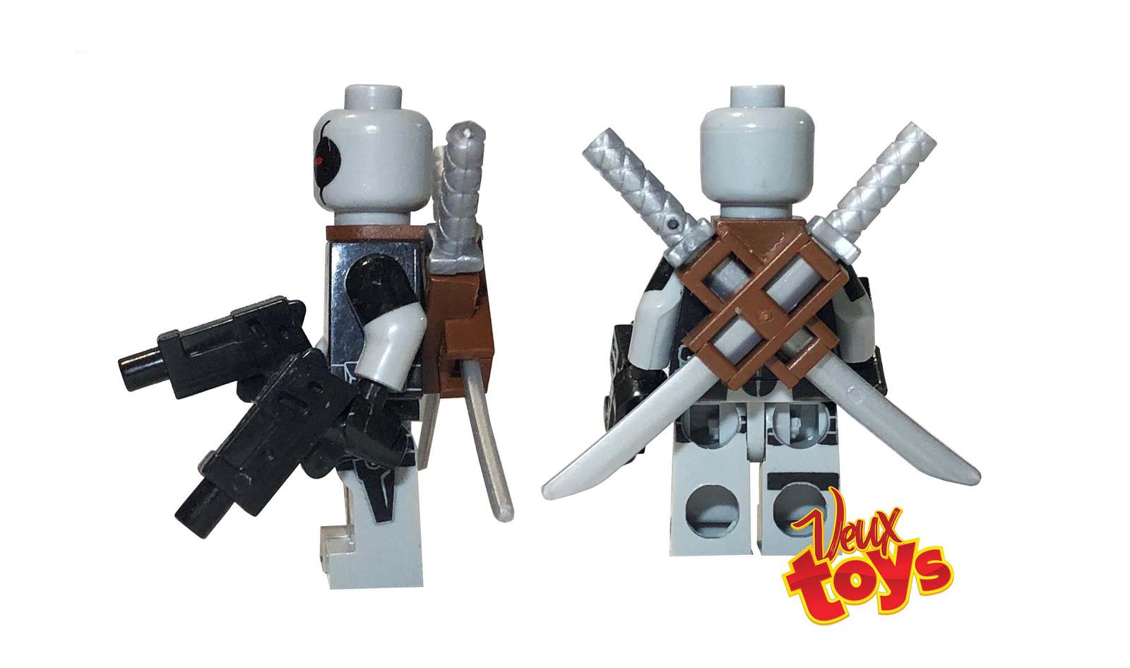 Download Deadpool,Cable, wolverine,cyclops,domino and juggernaut X-force Custom Minifigur - Blocks