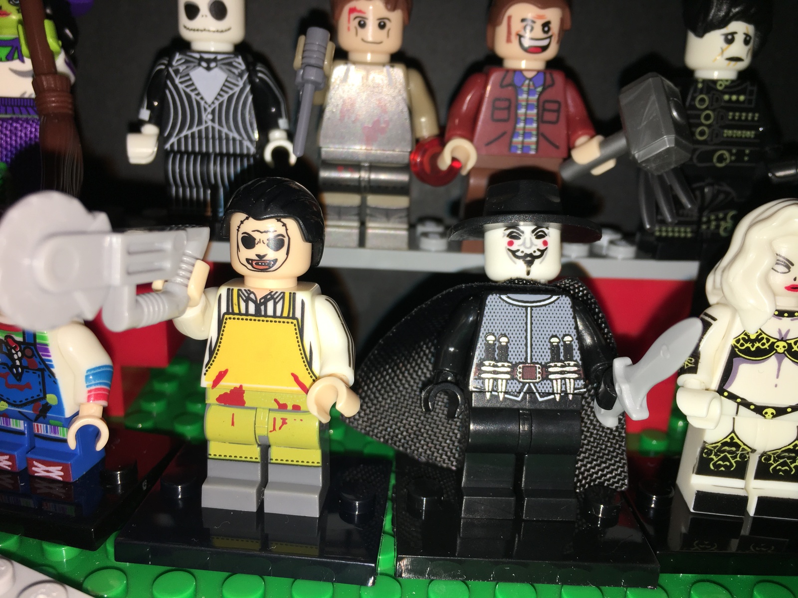 custom lego horror minifigures