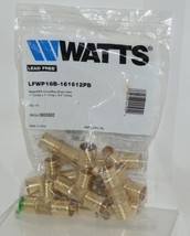Watts LFWP18B161612PB 0653032 WaterPex CrimpRing Brass Tees 1 x 1 x 3/4 Bag 10 image 1