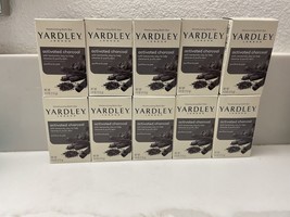 YARDLEY ACTIVATED CHARCOAL MOISTURIZING BATH BAR SOAP 4 OZ-10 Pack - $19.64