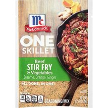 McCormick Beef Stir Fry & Vegetables One Skillet Seasoning Mix, 1.25 OZ - $14.80