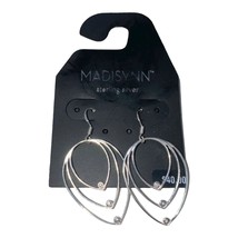 Madisynn dangle earrings NEW sterling silver 3 tear drops Sterling Silver - $11.88