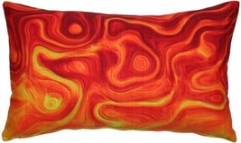 Pillow Decor - Catching Fire Throw Pillow 12x20 (PD2-0061-01-92) - $39.95