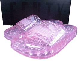Puma Fenty By Rihanna Jelly Slide Sandals Pink Rare! Nwb & Dust Bag Women's 7.5 - $33.96