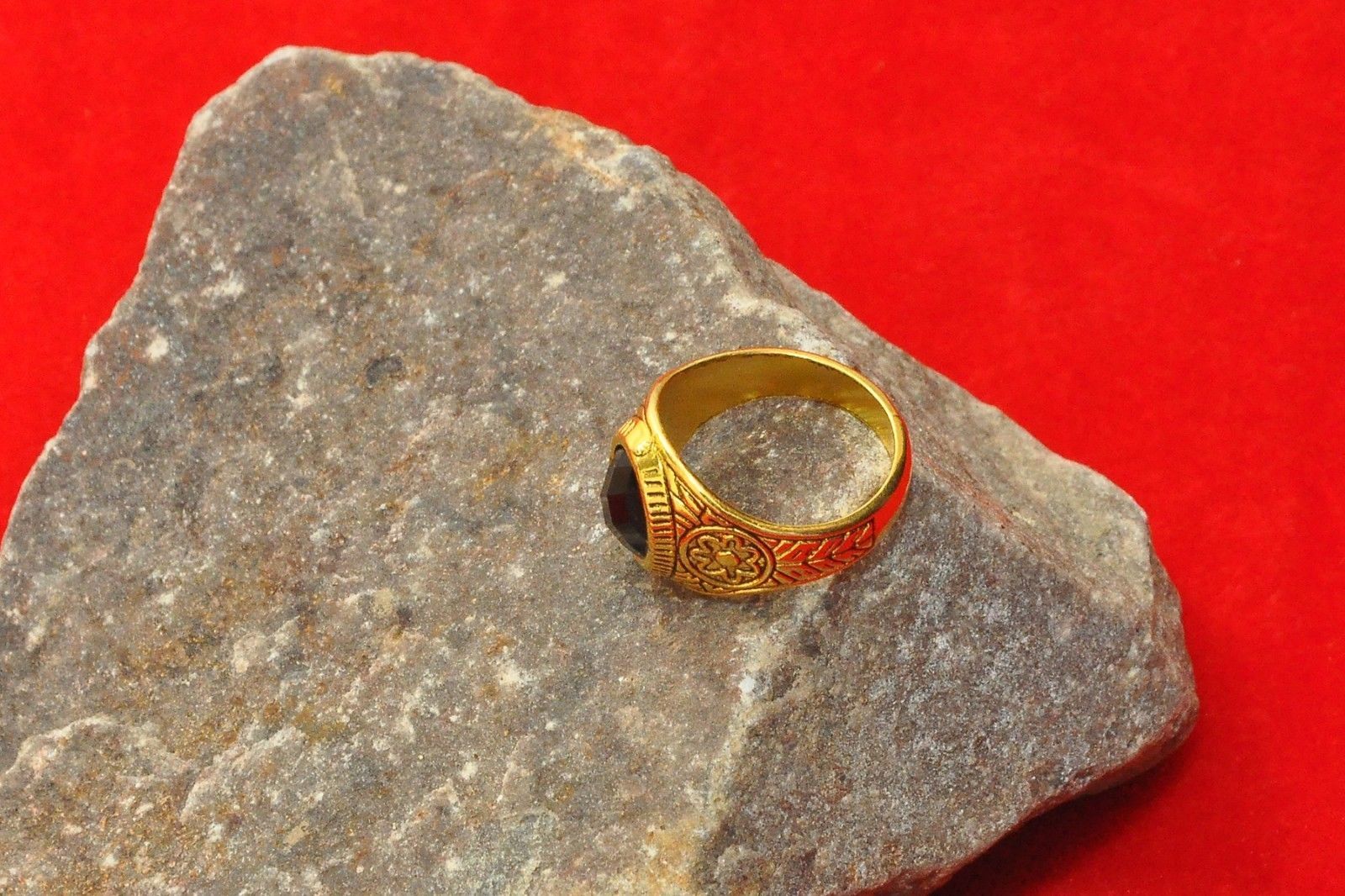 Wealth Magick Rich Attract Money Handmade Pagan Silver Ring RARE