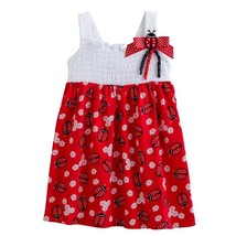 Toddler Girl 2T Red White Ladybug Summer Cotton Sun Dress Sundress - $12.99