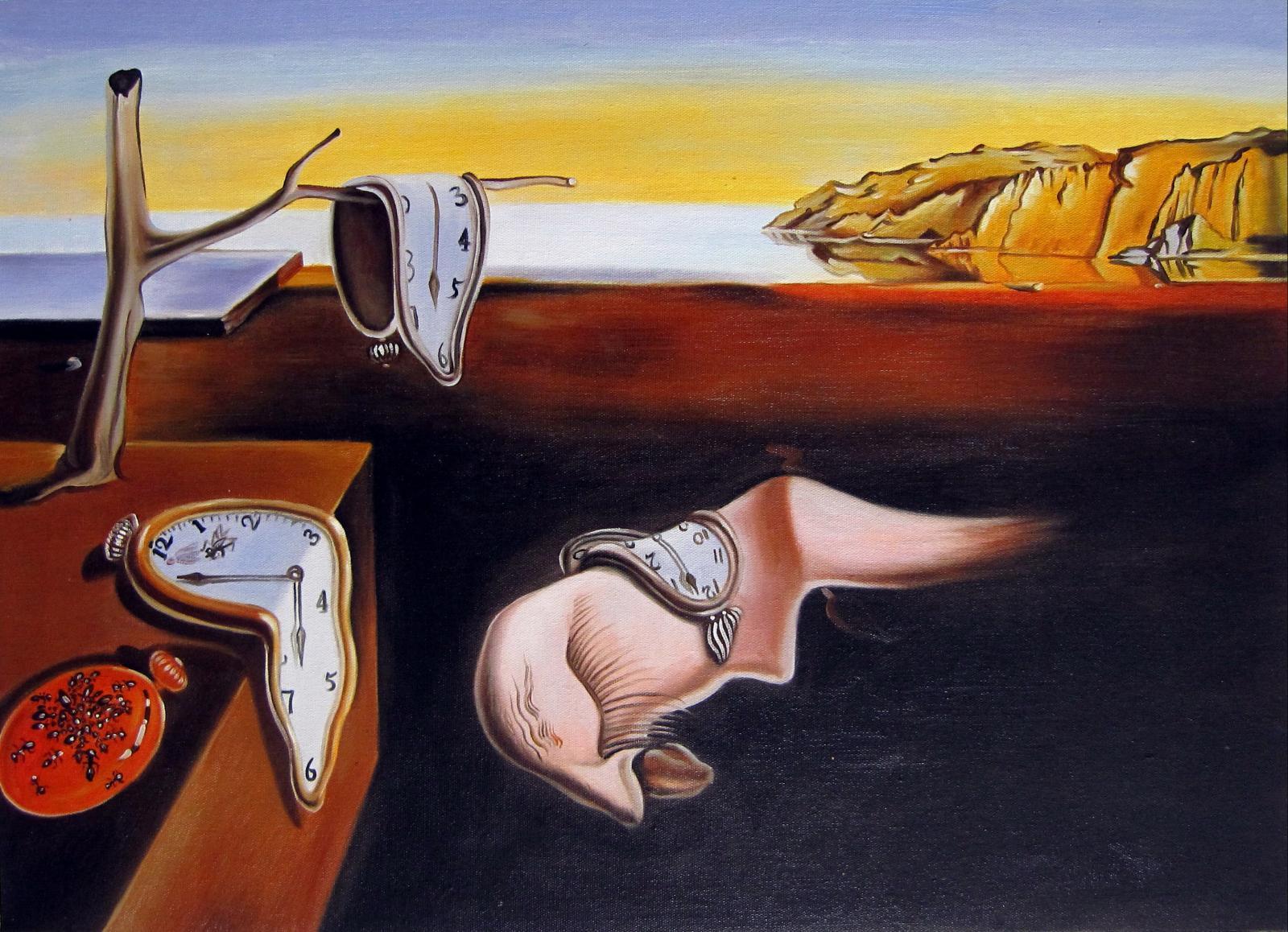 20x28 inches Rep. Salvador Dali stretched Oil Painting Canvas Art Wall ...