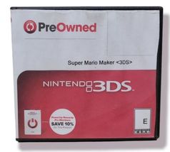 Super Mario Maker/Nintendo 3DS/Game & Case / Rated E image 3