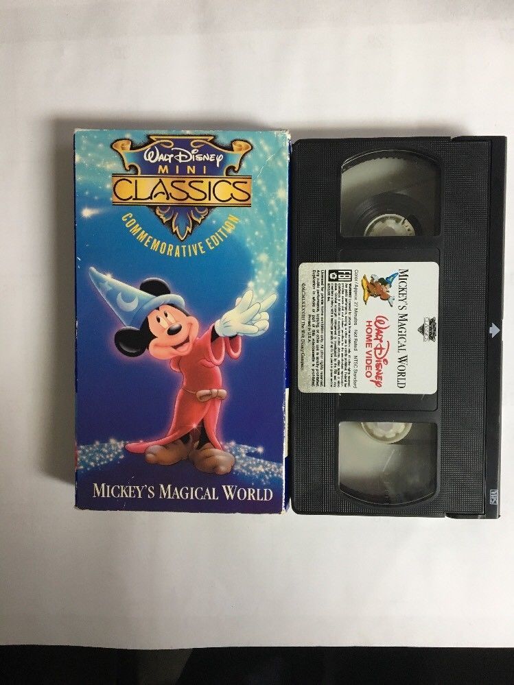 Walt Disney Mini Classics Mickeys Magical World Vhs Vhs Tapes 