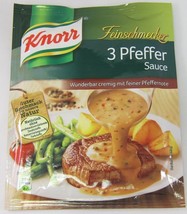 KNORR Fix: 3 Pfeffer 3 Pepper Sauce Made in Germany FREE SHIPPING - $6.92
