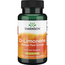 Swanson D-Limonene Cold-Pressed Orange Peel Extract 250 mg 60 Softgels - $28.68