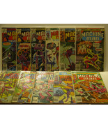 MACHINE MAN - MARVEL - 11 BOOKS - JACK KIRBY - FREE SHIPPING - $28.05