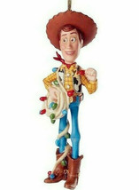 Lenox Disney Toy Story Woody Christmas Cowboy Ornament Wrapped in Lights New - $34.55