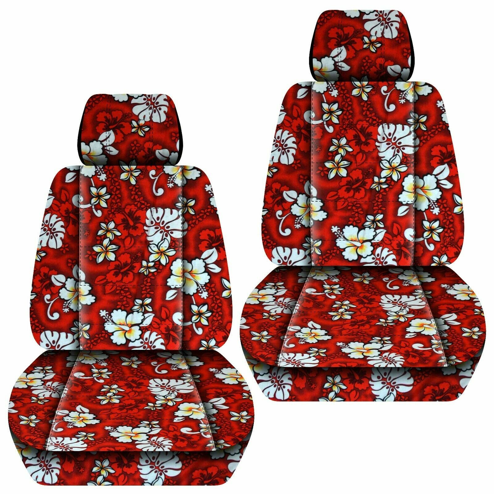 Front set car seat covers fits 19972019 Honda CRV hawaill red flower Seats, Parts & Accessories