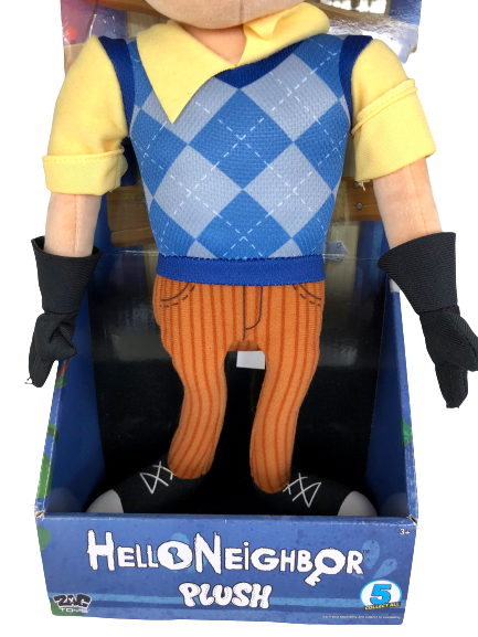 hello neighbor guest plush