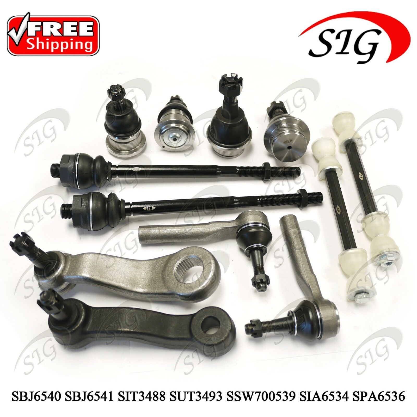 12Pc JPN Suspension Kit for Chevrolet Avalanche 1500 2002 2003 2004