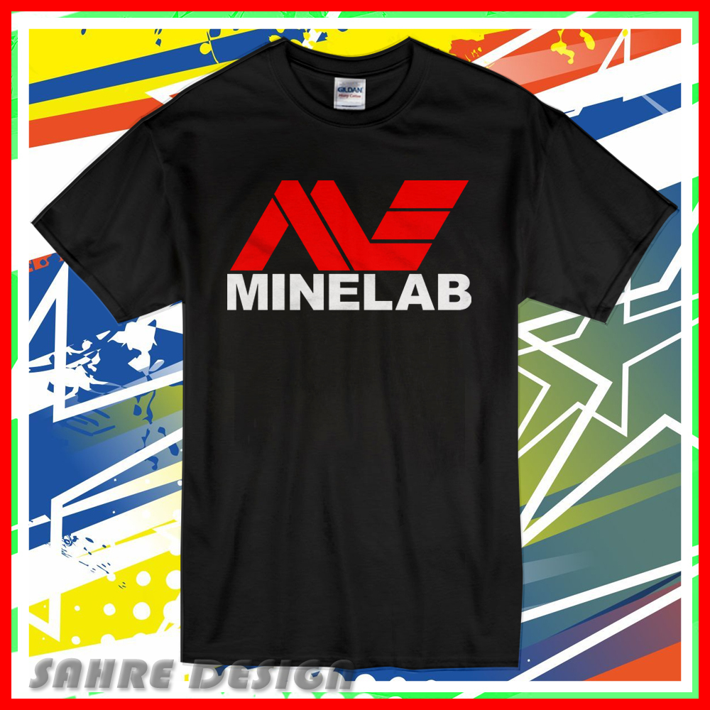 Minelab Logo T Shirt Usa Size S-5XL