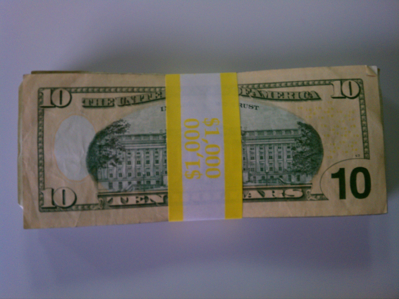 500 New SelfSealing Currency Bands 1000 Denomination Straps