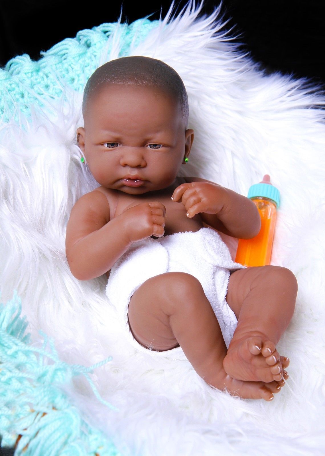 black baby doll made in china