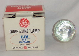 GE Projector Lamp Bulb EJV 150W 21V Quartzline Made in USA New Old Stock - $9.99