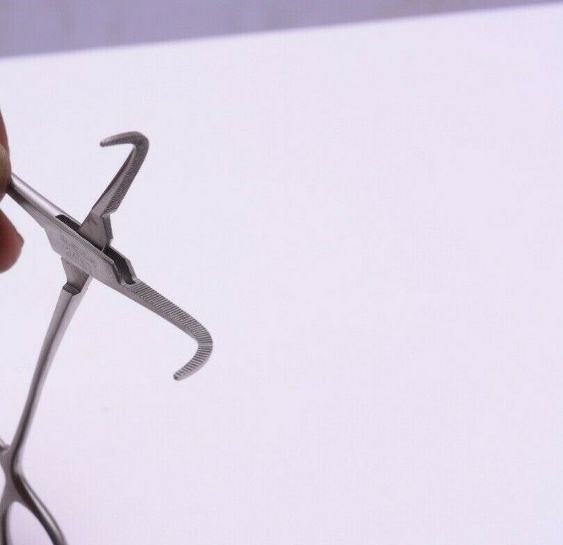 Mixter Right Angle Clamp Forceps 6 Inch Open Surgical Instruments Forceps