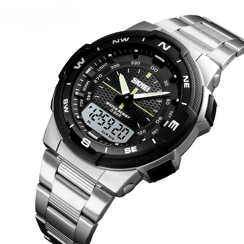SKMEI Brand Digital Luxury Sport Men Watch Chronograph Waterproof Wristwatches