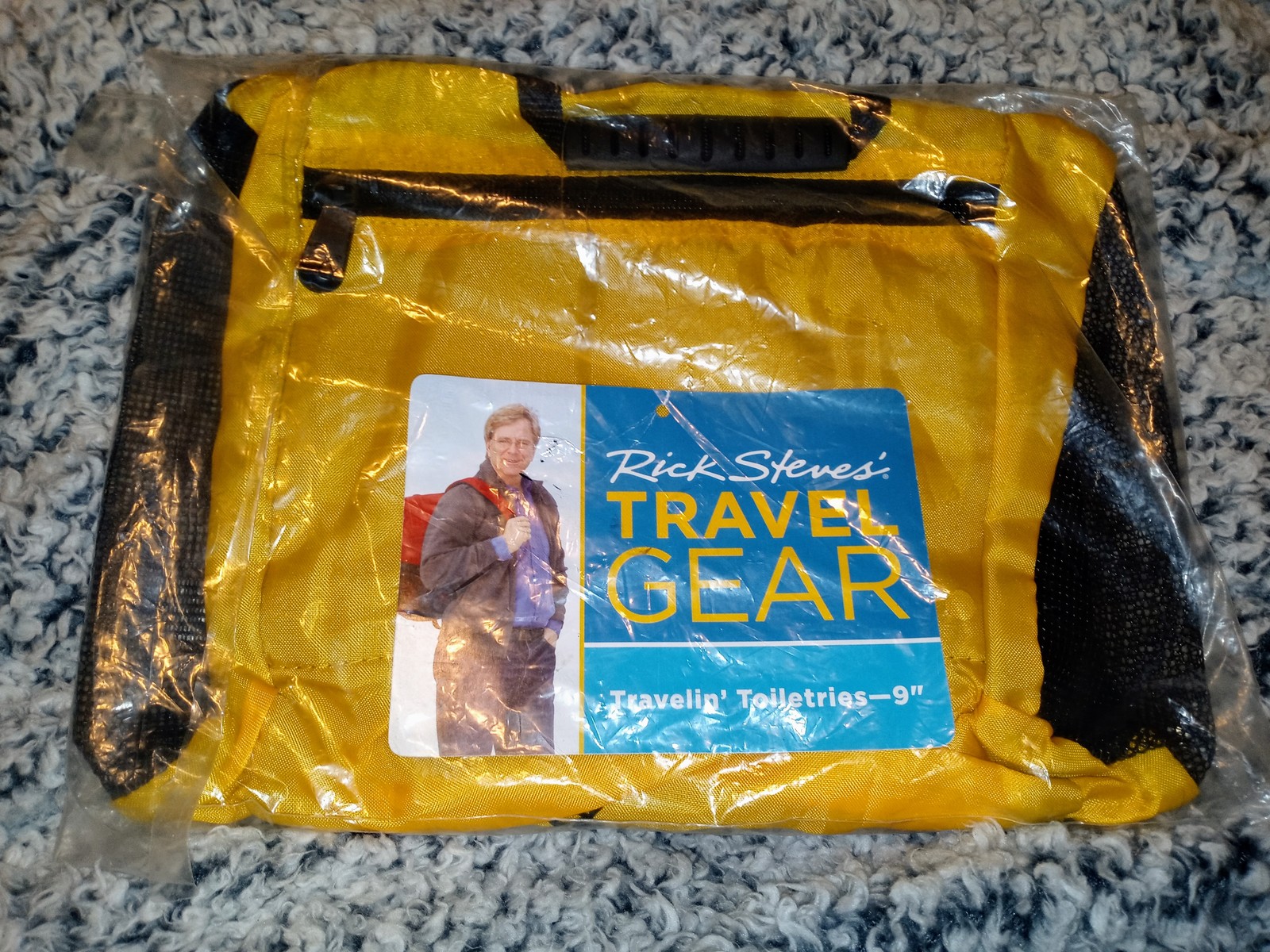 Rick Steves Travel Gear Travelin' Toiletries Bag 9" NEW SEALED Other