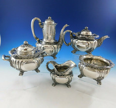 Chrysanthemum by Tiffany & Co. Sterling Silver Tea Set 5pc (#2632) Spectacular! - $29,500.00