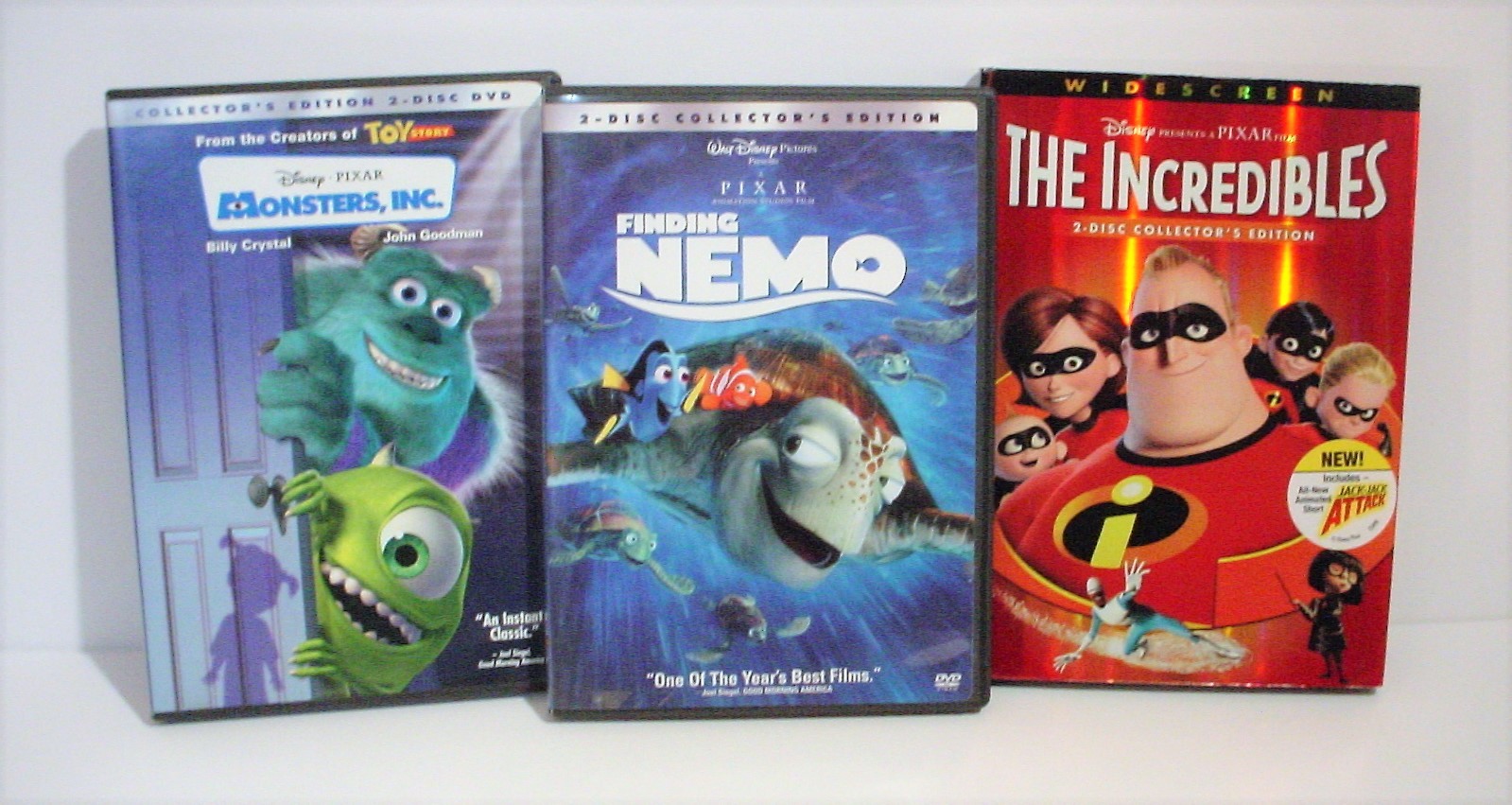 Finding Nemo Toy Story 2 DVD