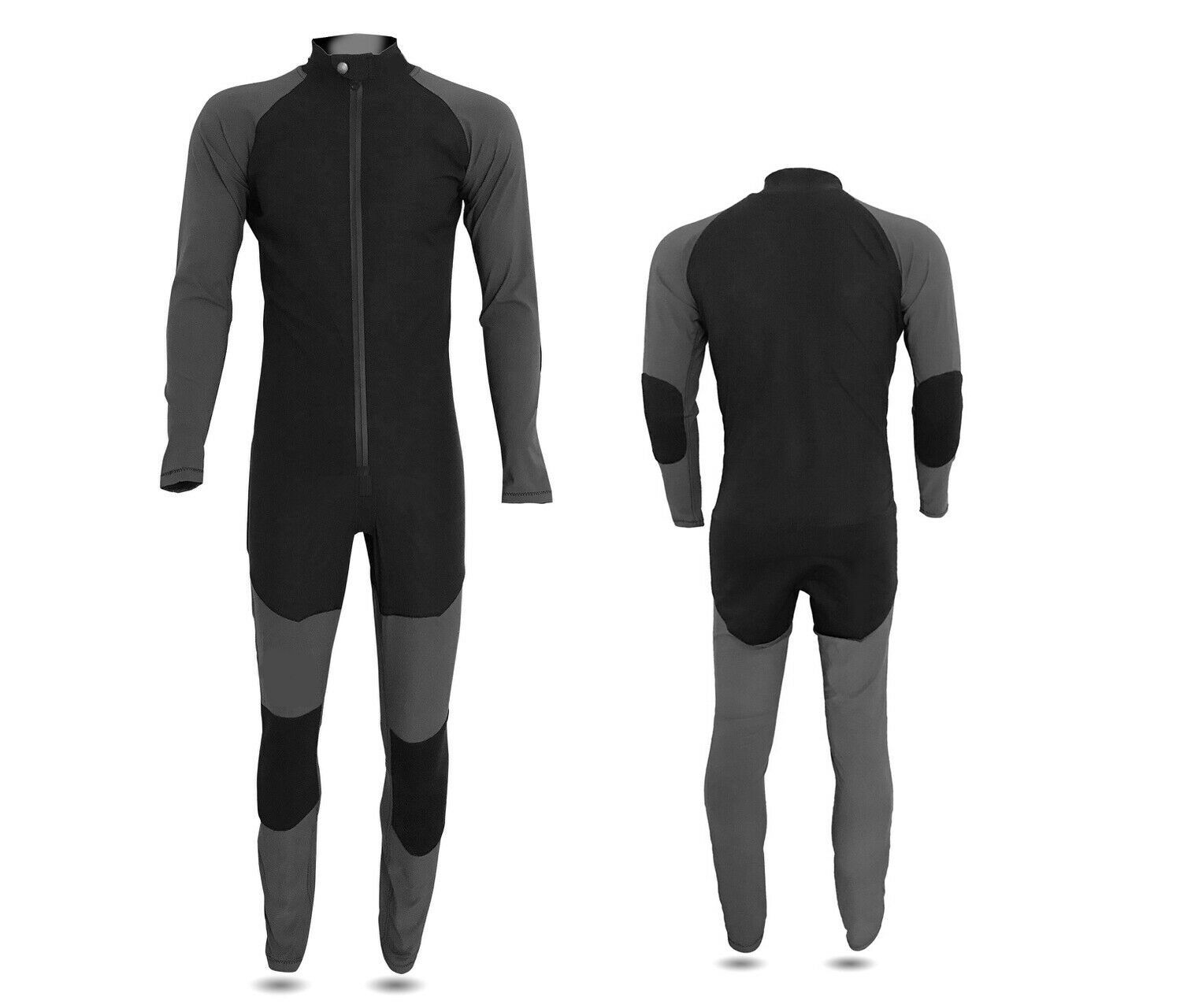 Skydiving jumpsuit Skydrive Product Black and Dark Grey Premium Look