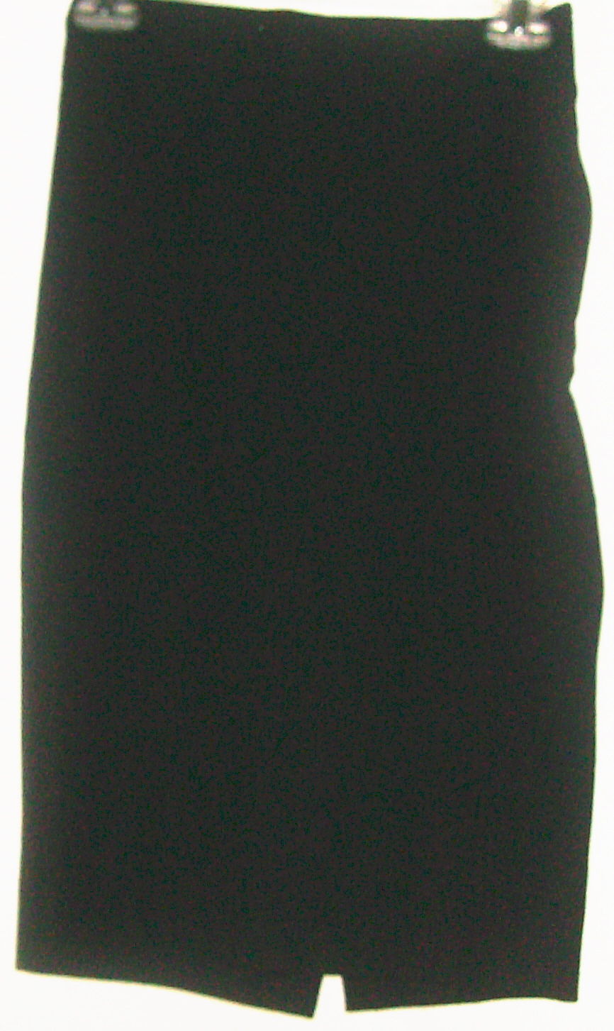 Primary image for WOMEN'S BLACK FITTED POCKET SKIT SIZE 0