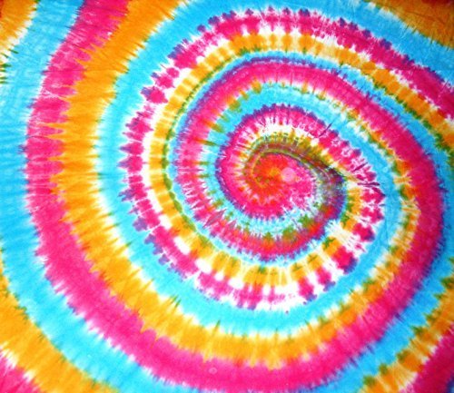 Traditional Jaipur Queen Tie Dye Tapestry, Large Indian Wall Hanging ...