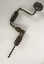 Vintage Stanley Ratcheting Hand Brace Drill - No. 945~8 in W/ 7/16 Bit - $15.84
