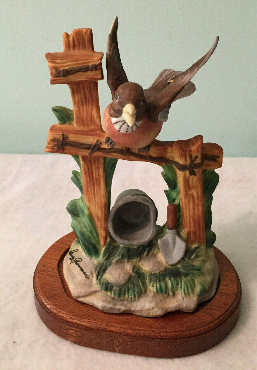 Primary image for Vintage Dave Grossman Designs Signature Collection Robin Bird Figurine BB-11