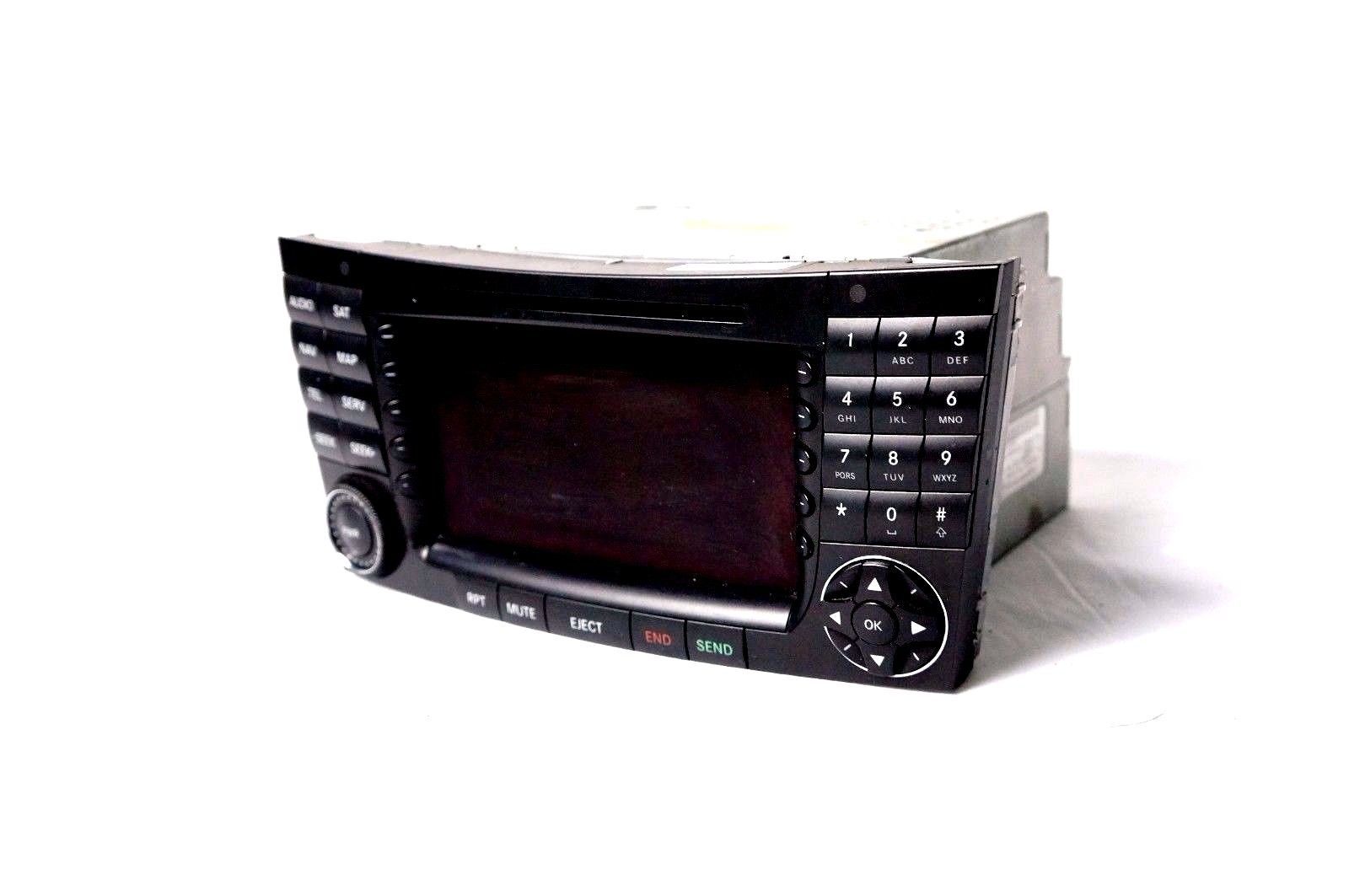 0306 MERCEDES W211 E320 E350 E500 RADIO STEREO GPS NAVIGATION NAVI CD