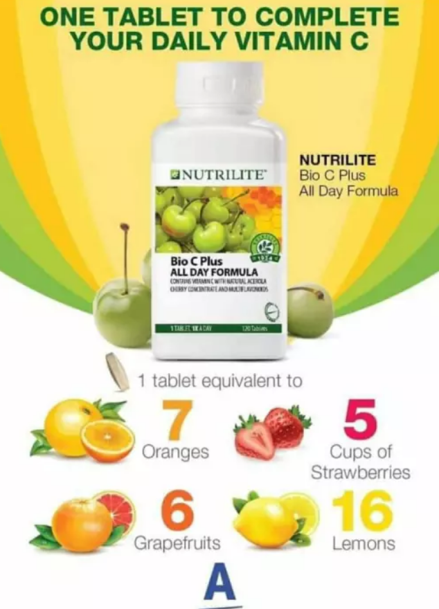 Amway Nutrilite Bio C Plus All Day Formula and 50 similar items
