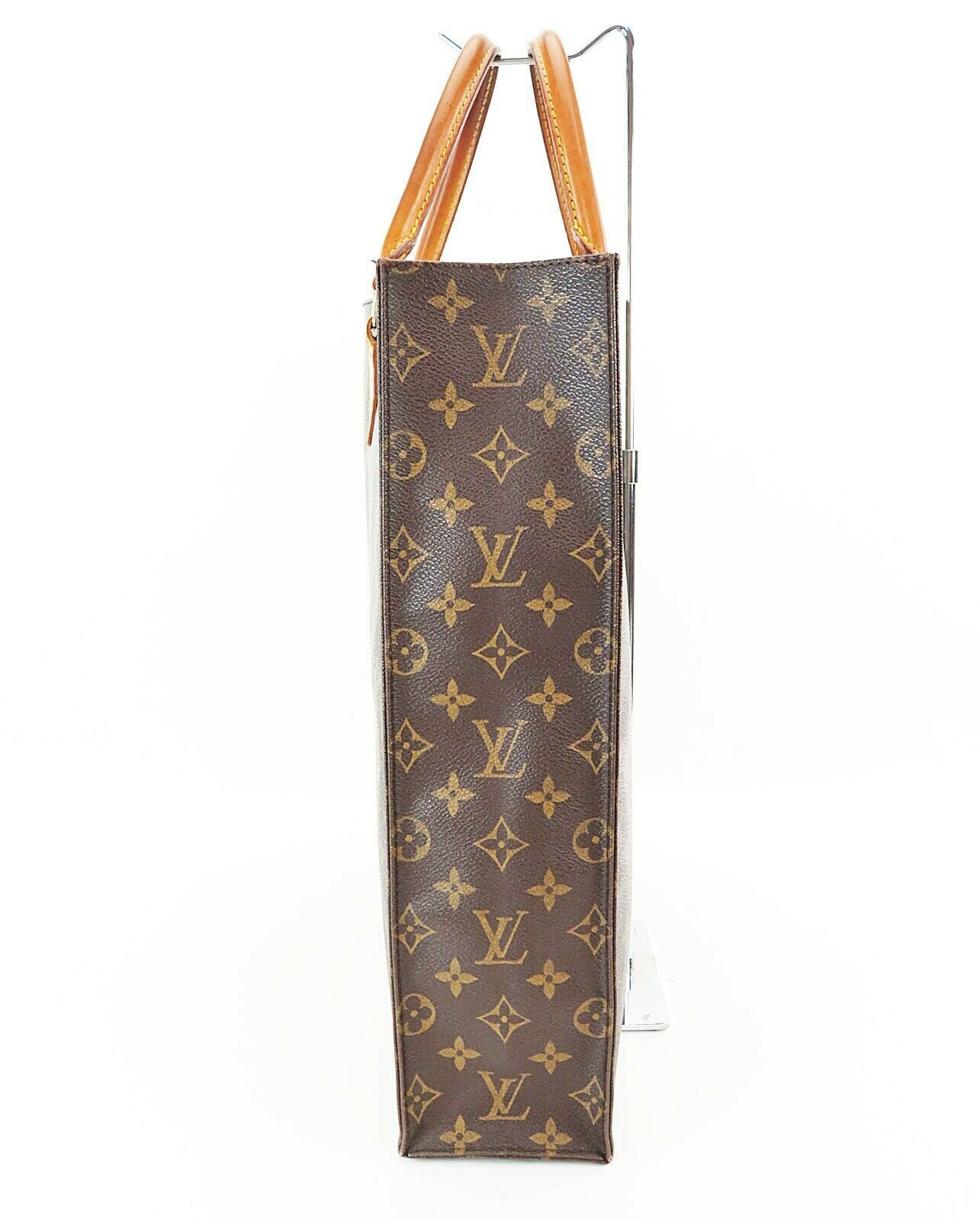 Authentic Louis Vuitton Sac Plat Monogram Tote Shopping Bag Purse #36665 - Women&#39;s Bags & Handbags