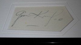 Gene Krupa Signed Framed 16x20 Disco Order Volume 16 Vinyl Record Album Display image 2