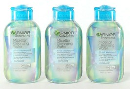 2 Garnier SkinActive Micellar Cleansing Water All-in-1 Waterproof 3.4 fl. oz