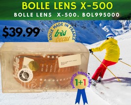 Bolle lens  X-500. BOL995000 2 REPLACEMENT Made in FRANCE. - $39.99