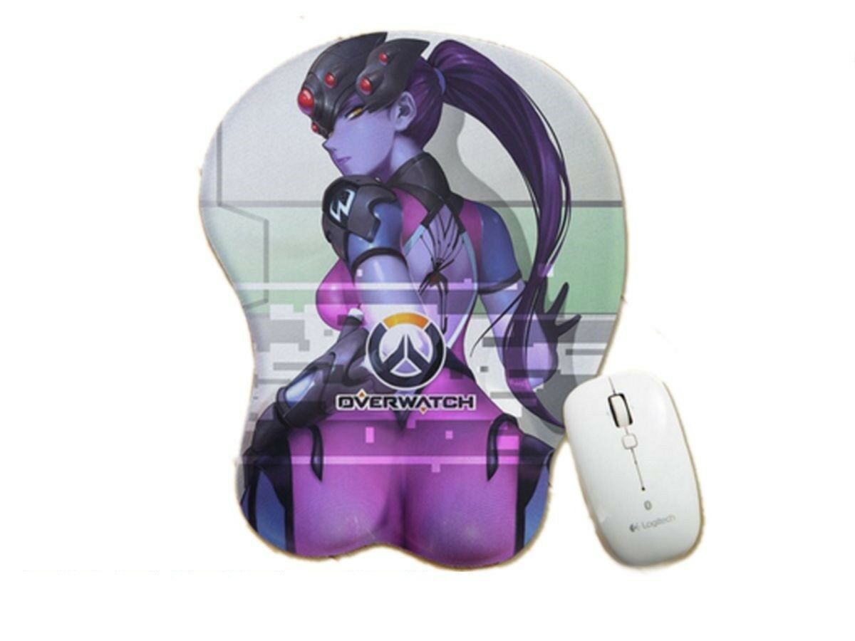 mouse pad with wrist rest overwatch