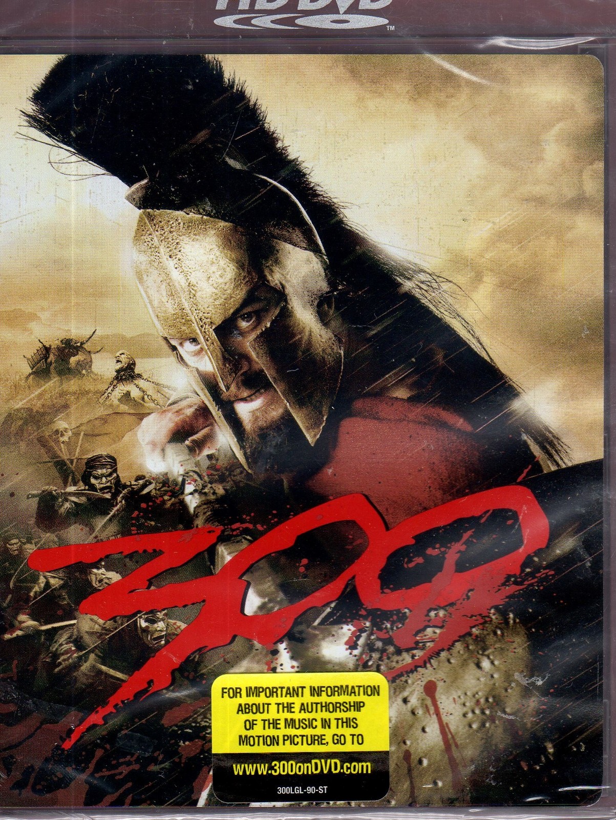 300 - ( HD-DVD Disc, 2007 Warner Bros Movie CD DVD COMPACT DISC) - DVDs ...