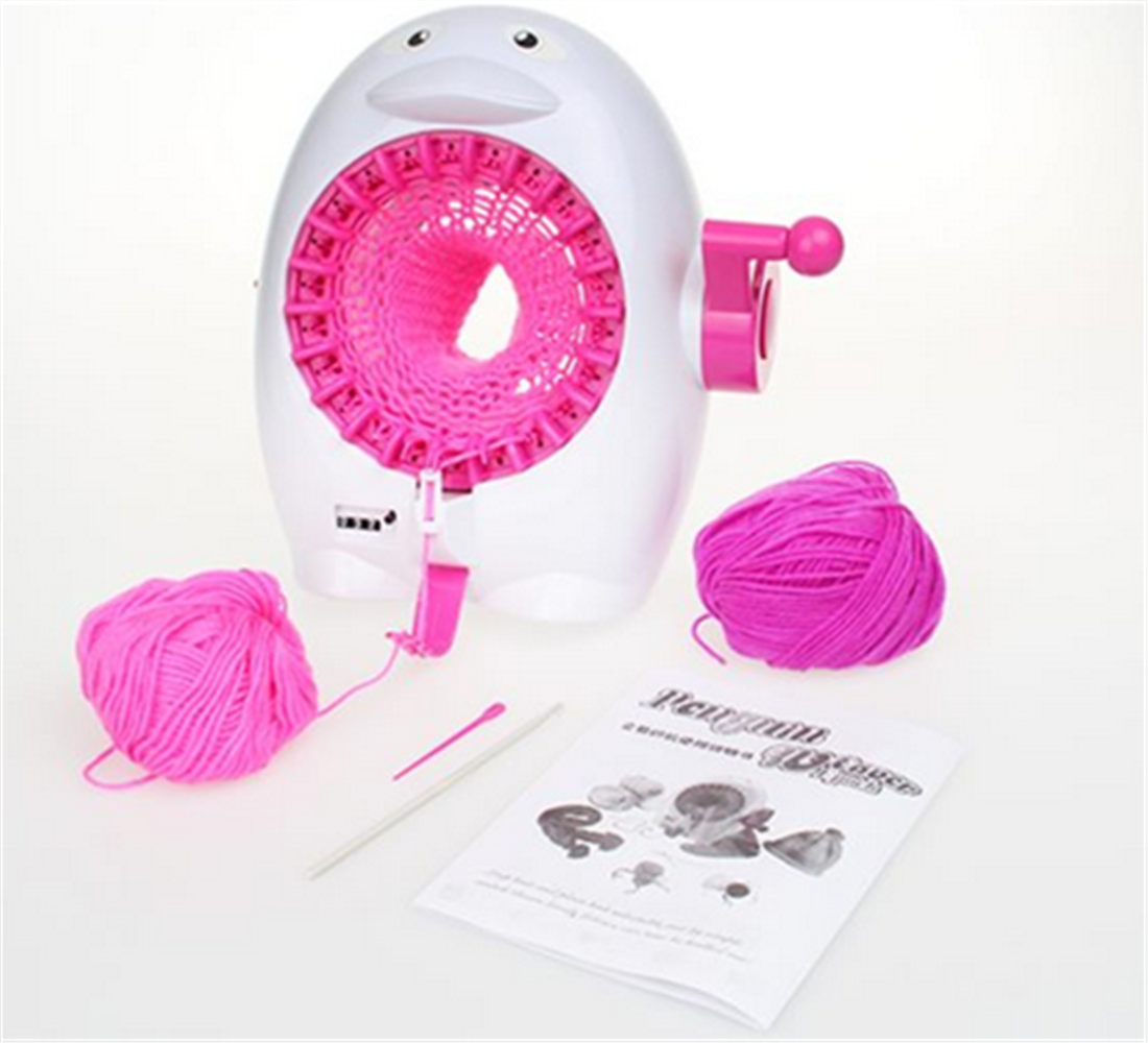 Kids Knitting Machine Toy DIY Craft Educational Developmental Baby Toys