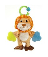 MUNCHKIN LION Baby Teether Rattle PLUSH Stuffed Toy Animal Munchkin Infa... - $11.90