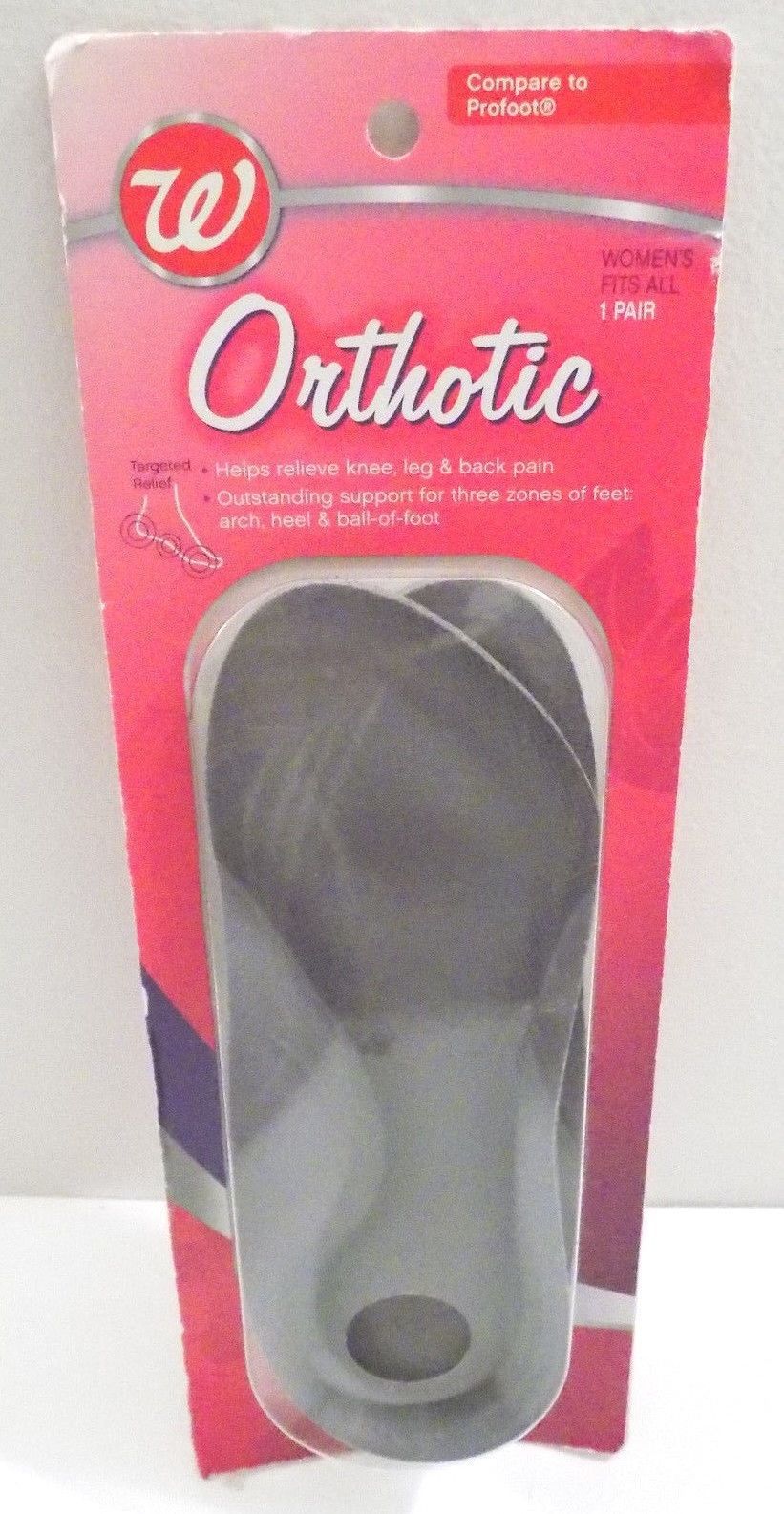 walgreens women's orthotic insoles osfm Insoles & Shoe Inserts