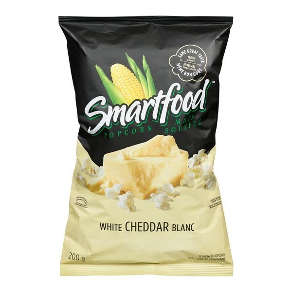 Smartfood White Cheddar Popcorn 4 X 200g Bags Canada Other Snacks